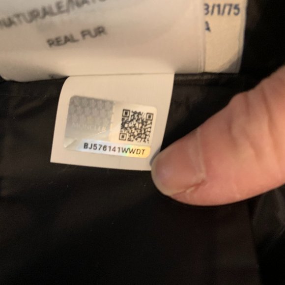Moncler Mink Trimmed Puffer XS - LIKE NEW - Picture 6 of 7